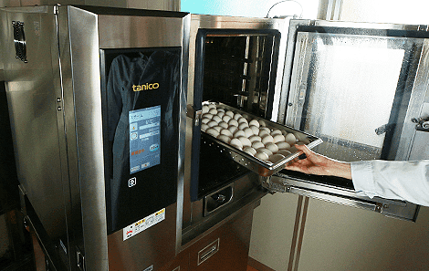 温泉卵 スチコンdxレシピ集 Tanico 業務用厨房機器のタニコー株式会社